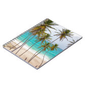 Strand-Palmen Notizblock (Linke Seite)