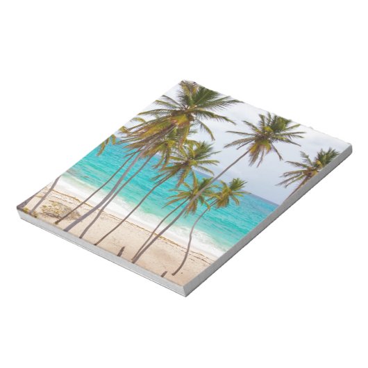 Strand-Palmen Notizblock (Rotiert)