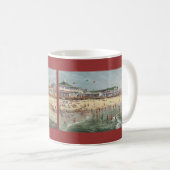 Strand-Panorama Pauls McGehee "Rehoboth - 1925" Kaffeetasse (VorderseiteRechts)