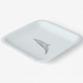 Strand Pappteller (Gewinkelt)