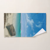 Strand-Paradies-Badezimmer-Tuch-Set Badhandtuch Set (Handtuch)