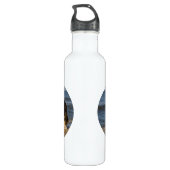 Strand-Patrouille Edelstahlflasche (Rückseite)