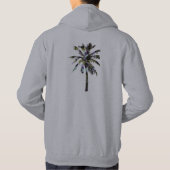 Strand-Patrouillen-Königpalme-BaumHoodie Hoodie (Rückseite)