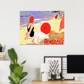 Strand Pensacola Poster (Heimbüro)