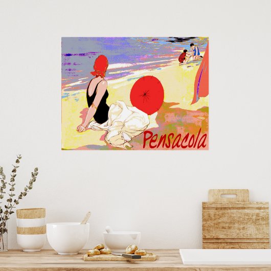 Strand Pensacola Poster (Küche)