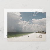 Strand Pensacola Postkarte (Vorne/Hinten)