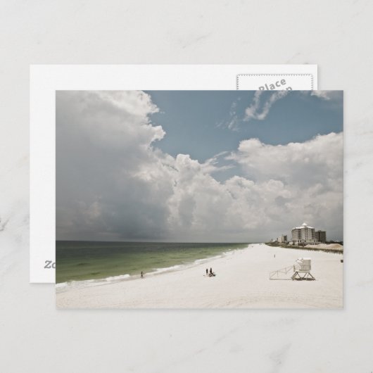 Strand Pensacola Postkarte (Vorne/Hinten)
