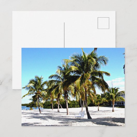 Strand Pensacola Postkarte (Vorne/Hinten)