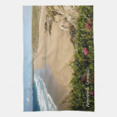 Strand Perranporth, Cornwall-Tuch Geschirrtuch (Vertikal)