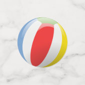 Strand Personalisiert Confetti Konfetti (Klein Vorderseite)