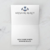 STRAND Persönlich, geschäftlich, Real Anwesen Card Karte (Innenseite)