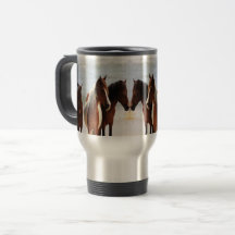 Strand-Pferdereise/Pendler-Tasse