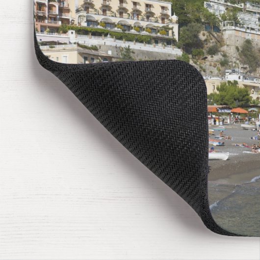 Strand Positano, Kampanien, Italien Mousepad (Ecke)