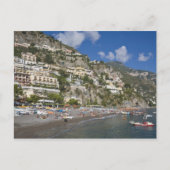 Strand Positano, Kampanien, Italien Postkarte (Vorderseite)