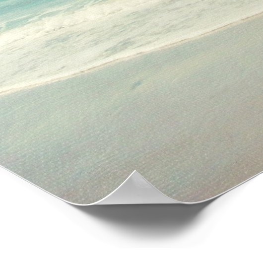 Strand Poster (Ecke)