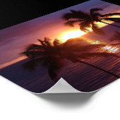Strand Poster (Ecke)