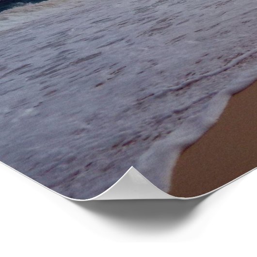 Strand Poster (Ecke)