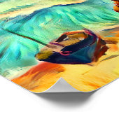 Strand Poster (Ecke)