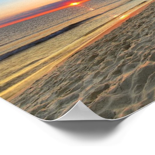Strand Poster (Ecke)