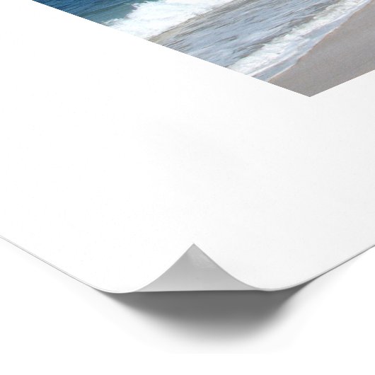 Strand Poster (Ecke)