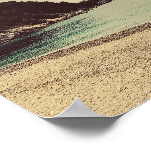 Strand Poster (Ecke)
