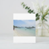 Strand Postkarte (Stehend Vorderseite)