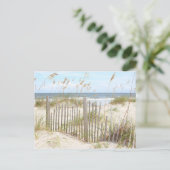 Strand Postkarte (Stehend Vorderseite)