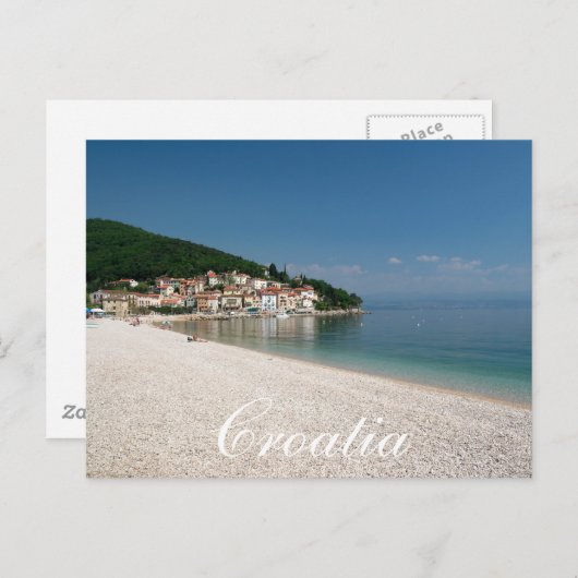 Strand Postkarte (Vorne/Hinten)