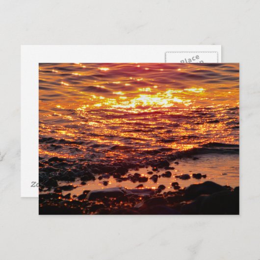 STRAND POSTKARTE (Vorne/Hinten)