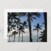 Strand Postkarte (Vorne/Hinten)