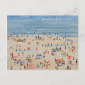 Strand Postkarte (Vorderseite)