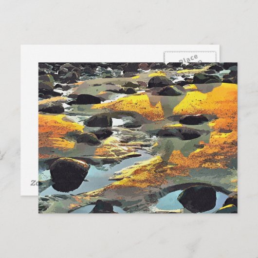 STRAND POSTKARTE (Vorne/Hinten)