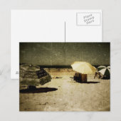 Strand Postkarte (Vorne/Hinten)