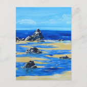 Strand Postkarte (Vorderseite)