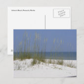 Strand Postkarte (Vorne/Hinten)