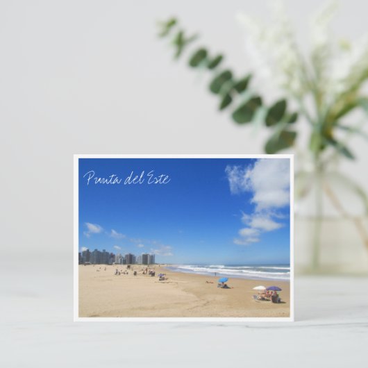 Strand Postkarte (Stehend Vorderseite)