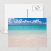 Strand Postkarte (Vorne/Hinten)