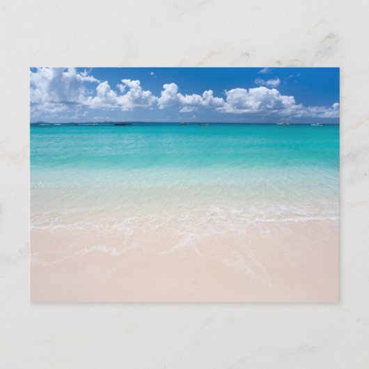 Strand Postkarte (Vorderseite)