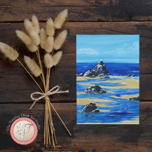 Strand Postkarte