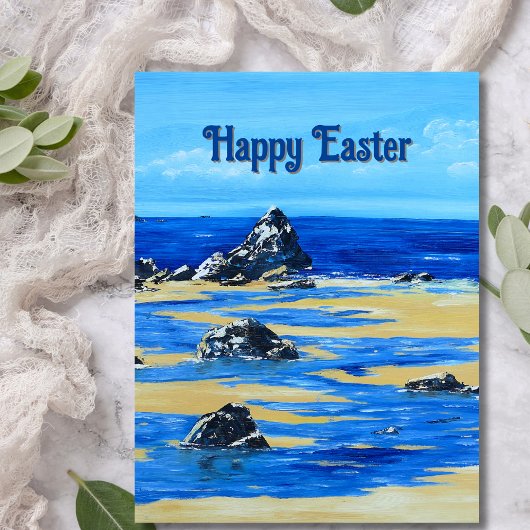 Strand Postkarte