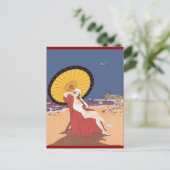 Strand Postkarte (Stehend Vorderseite)