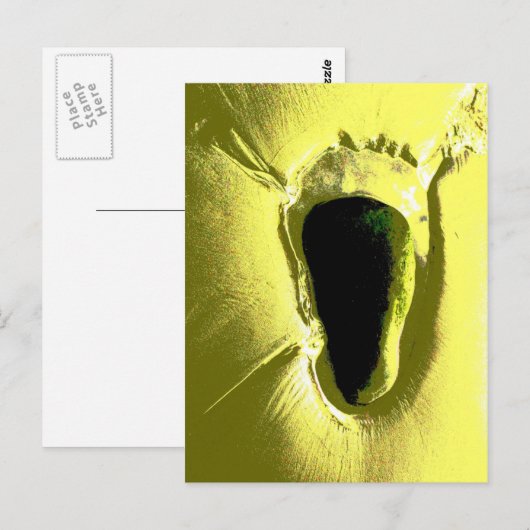 STRAND POSTKARTE (Vorne/Hinten)