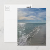 Strand Postkarte (Vorne/Hinten)