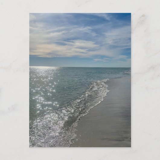 Strand Postkarte (Vorderseite)