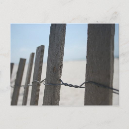 Strand Postkarte (Vorderseite)