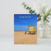 Strand Postkarte (Stehend Vorderseite)