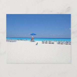 Strand Postkarte