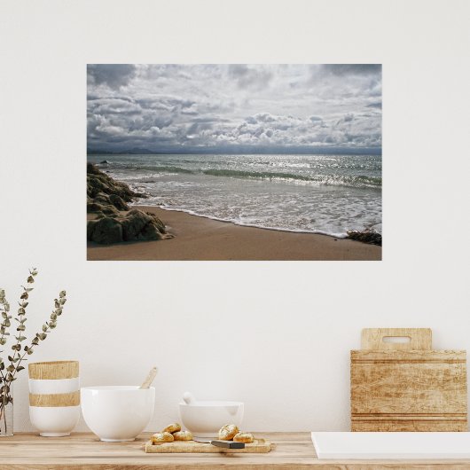 Strand Print Poster (Küche)