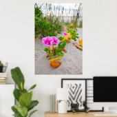 Strand-Prunkwinde (Ipomoea Stolonifera) Poster (Heimbüro)