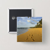 Strand Puerto Rico Button (Vorne & Hinten)